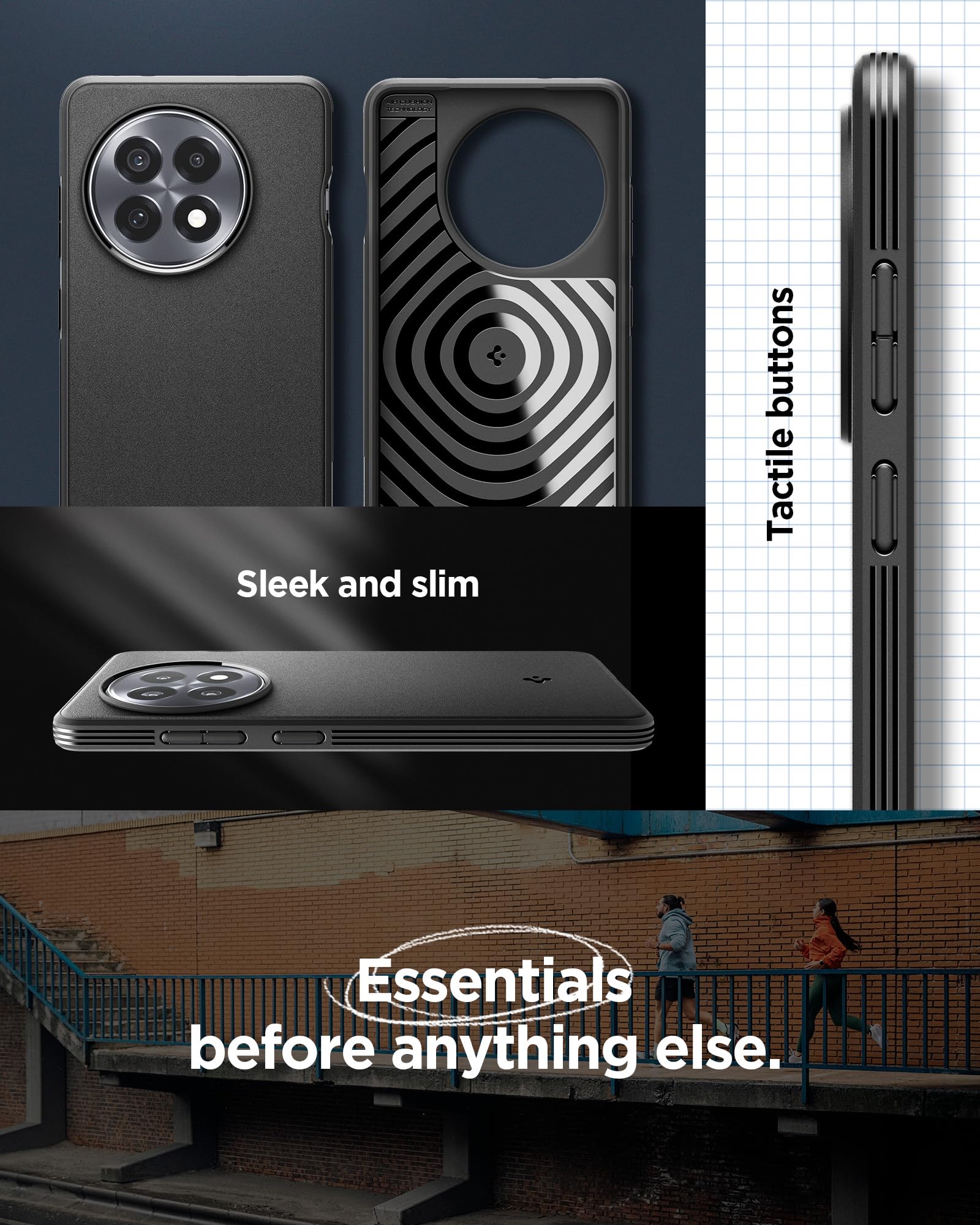 Wireless charging compatibility of Spigen Sand Blast for OnePlus 13R