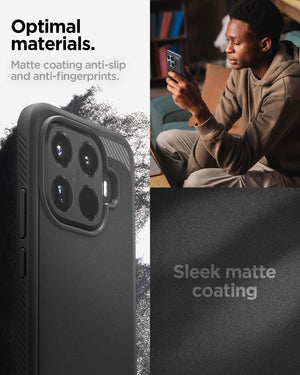 Spigen Xiaomi 15T Pro Case – Rugged Armor matte anti-slip grip and fingerprint-resistant finish