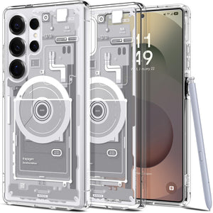 Spigen Galaxy S25 Ultra Ultra Hybrid MagFit Zero One White case
