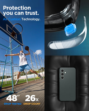 Spigen Galaxy S24 FE Case - Liquid Air - Abyss Green – image 4