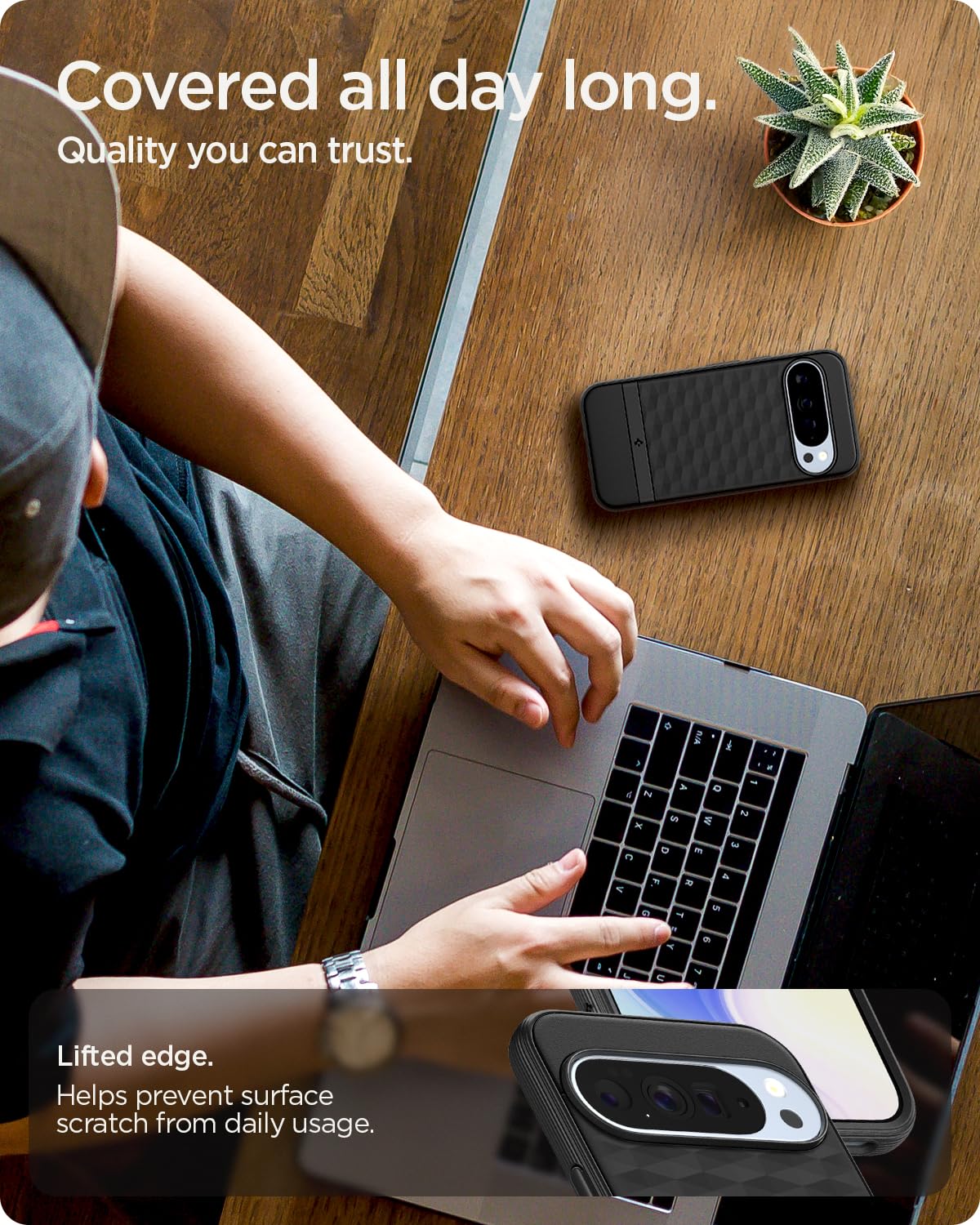 Spigen Pixel 10 Pro XL Parallax MagFit case - Matte Black - image 6