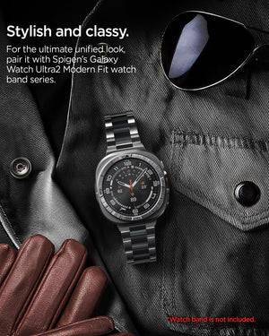 Spigen Galaxy Watch Ultra 2 47mm Bezel Case - Bezel Tune Pro - Silver - image 6