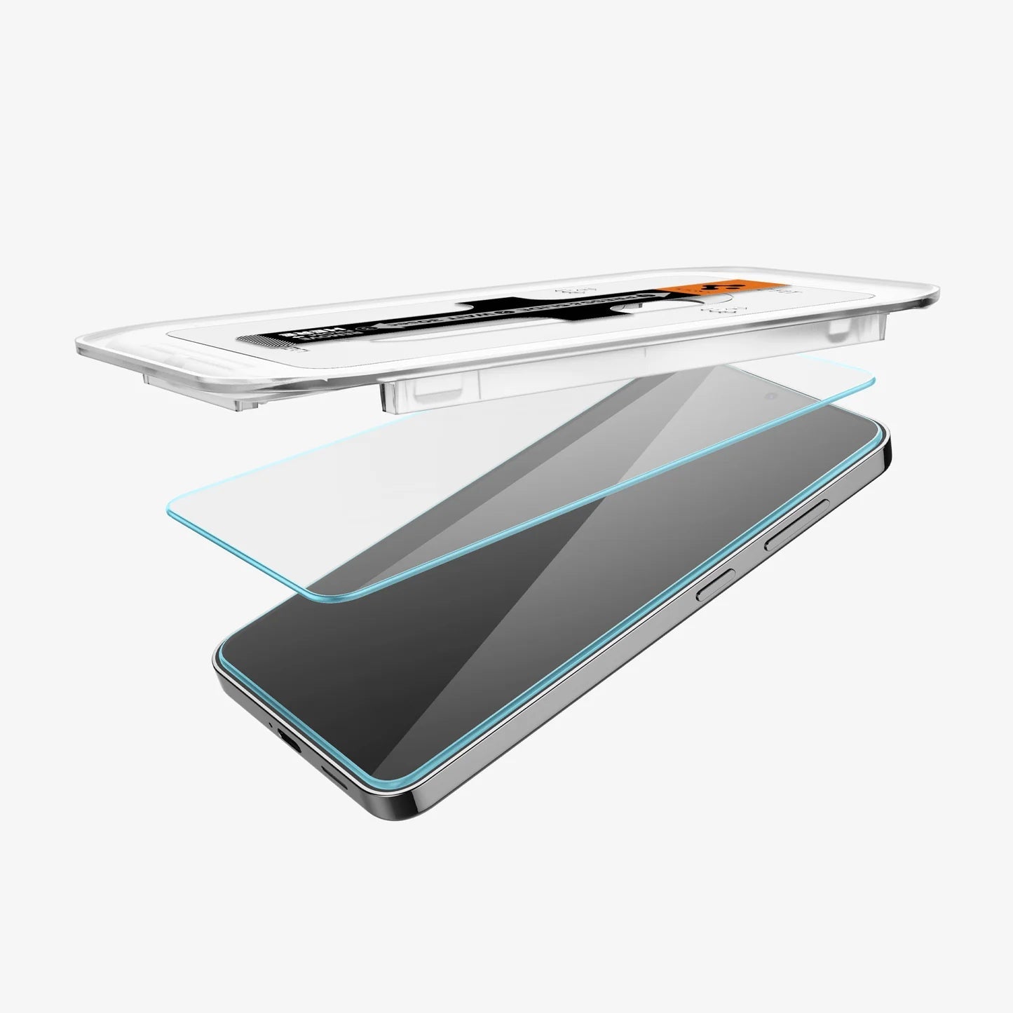Spigen Galaxy S24 Ultra / S24 Plus / S24 Screen Protector GLAS.tR EZ Fit HD (2 Pack) view 12