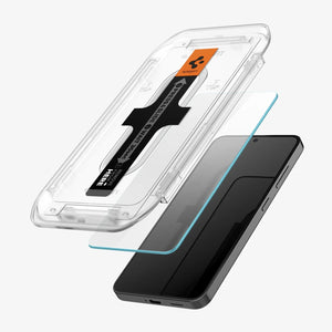 Spigen Galaxy S24 Ultra / S24 Plus / S24 Screen Protector GLAS.tR EZ Fit HD (2 Pack) view 16