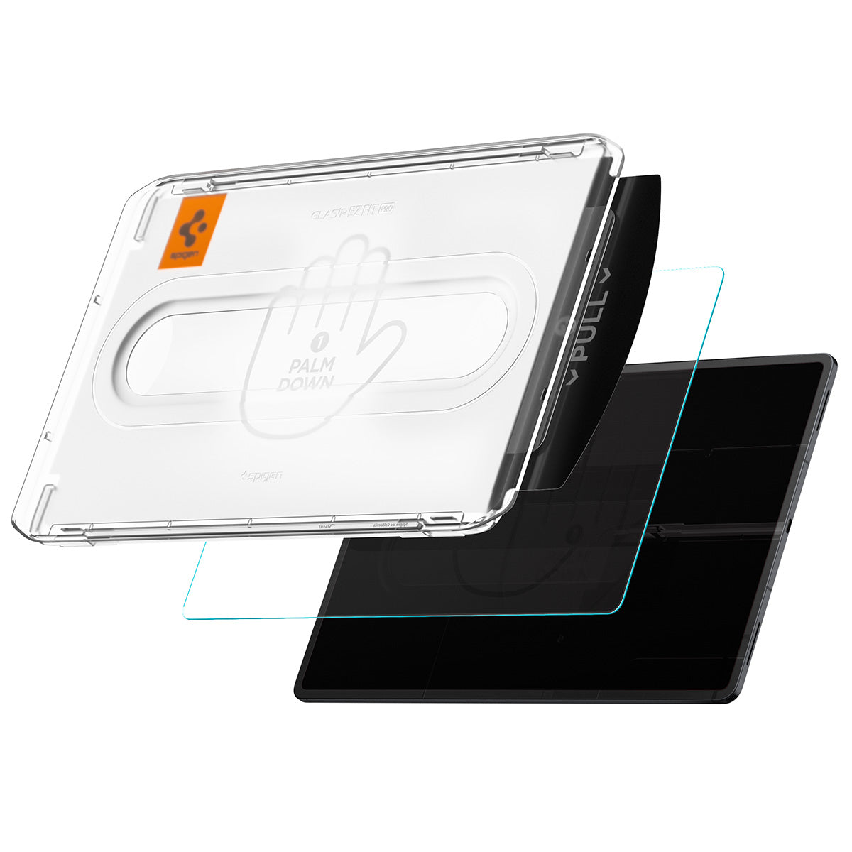 Spigen Samsung Galaxy Tab S11 Ultra Screen Protector GLAS.tR EZ Fit view 7