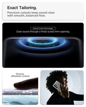 Spigen Galaxy S26 Ultra Liquid Crystal Glitter Crystal Quartz – button openings and sound-channel design