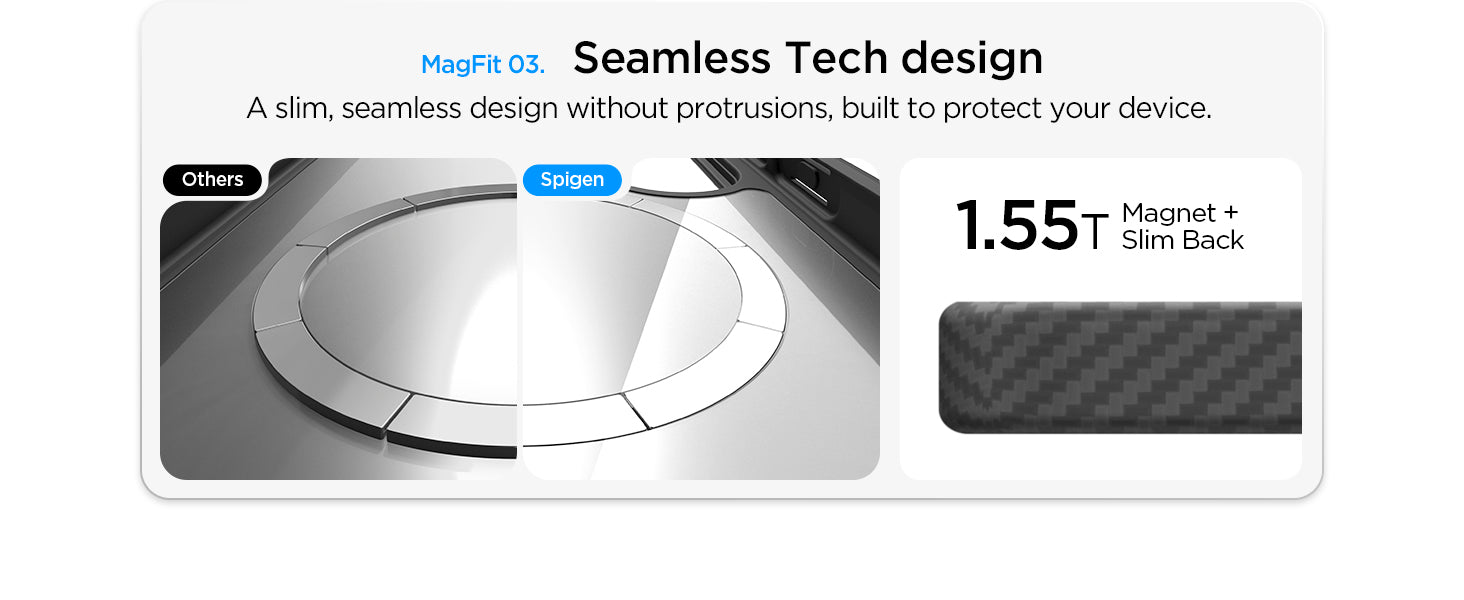 Spigen Galaxy S26 Ultra Case – Air Skin Aramid MagFit – Black – slim integrated magnet design