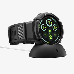 Spigen Google Pixel Watch 5 (41mm) Case + Band + Stand – Rugged Armor Pro - Black - image 2