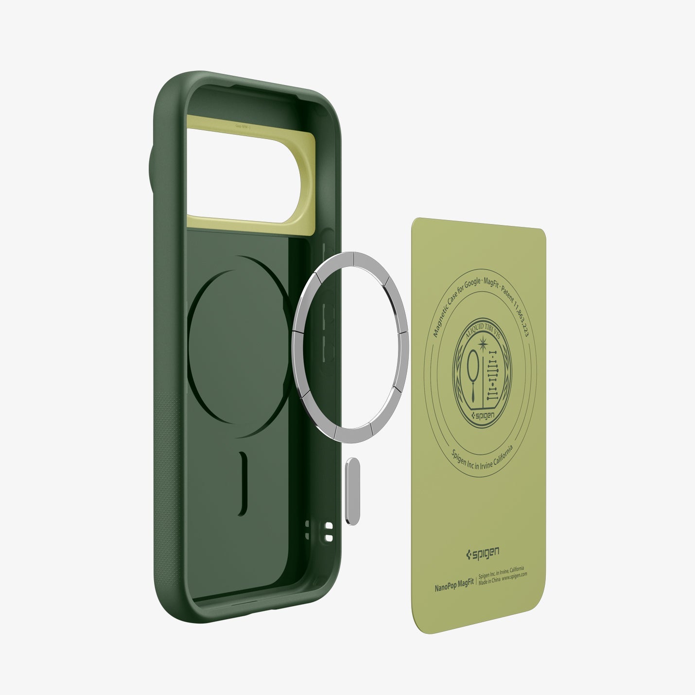 Spigen Nano Pop MagFit Case for Pixel 11 Pro - Avo Green - image 3