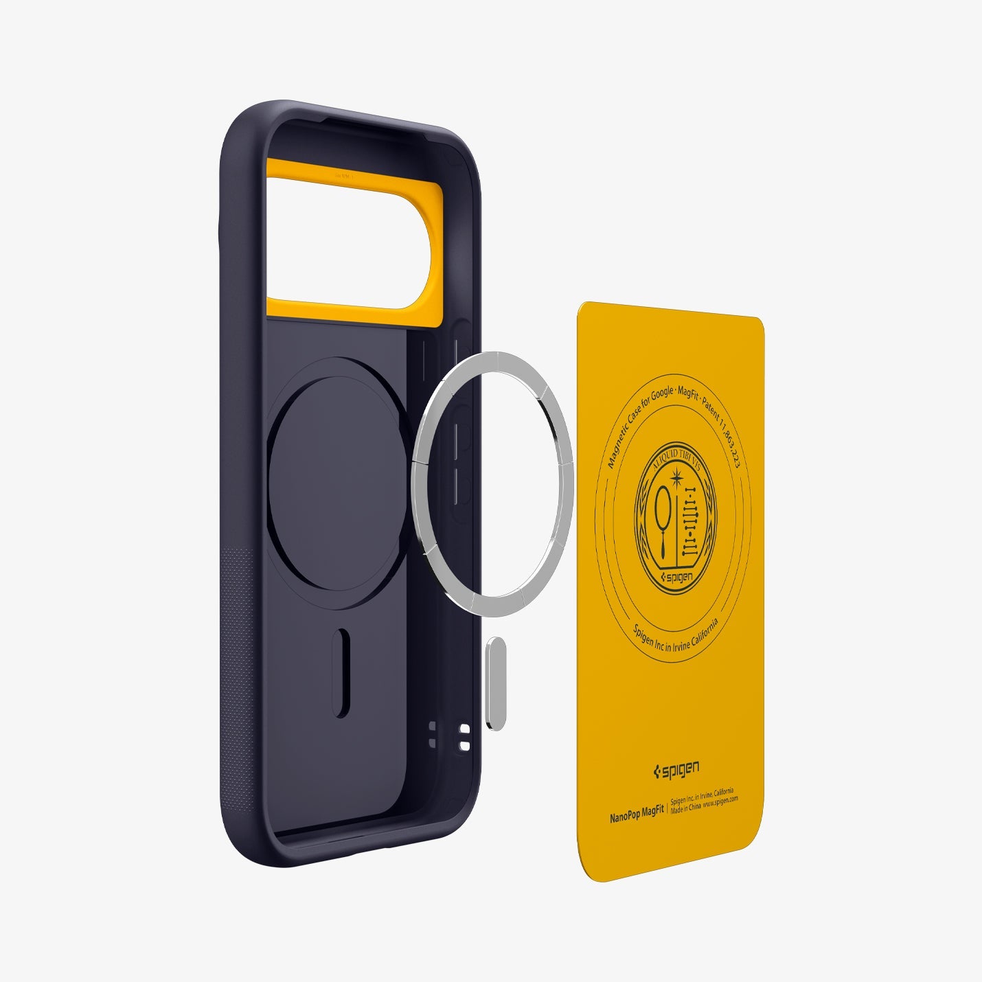 Spigen Nano Pop MagFit Case for Pixel 11 - Blueberry Navy - image 3