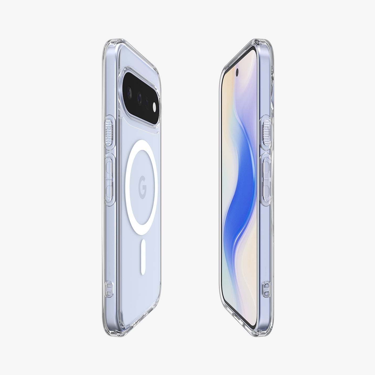 Spigen Ultra Hybrid MagFit Case for Pixel 11 - Clear White - image 4