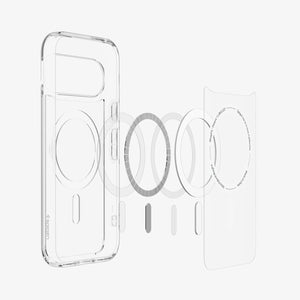 Spigen Ultra Hybrid MagFit Case for Pixel 11 - Clear White - image 3