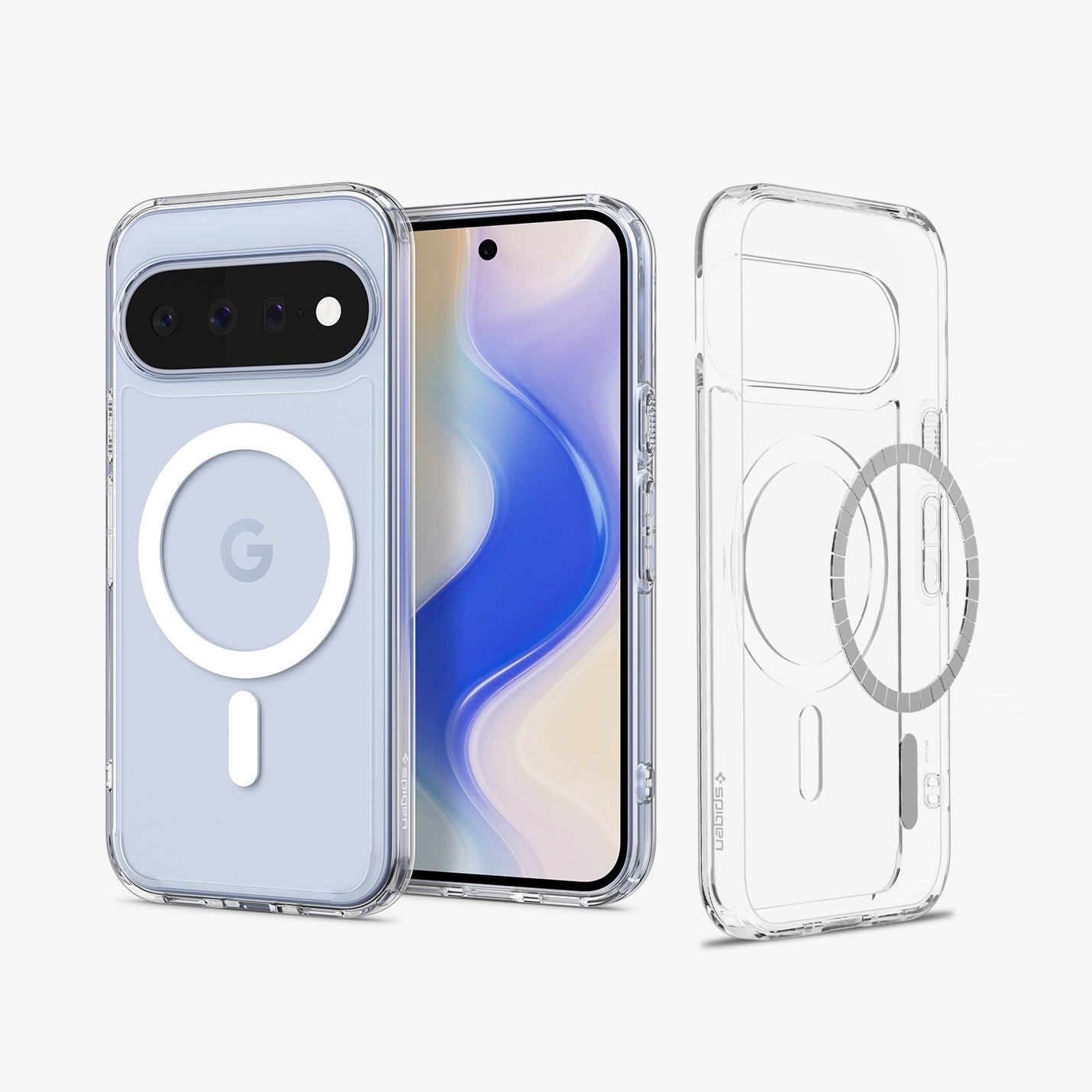 Spigen Ultra Hybrid MagFit Case for Pixel 11 - Clear White - image 2