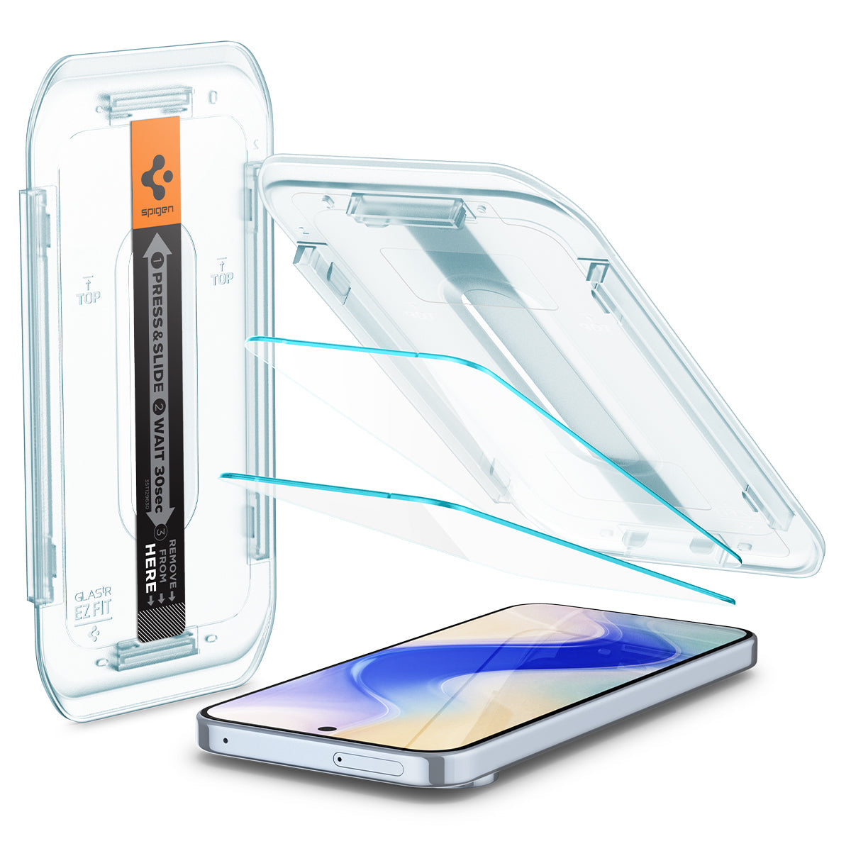 Spigen Pixel 10 Pro XL Screen Protector GLAS.tR EZ Fit (2 Pack) view 7