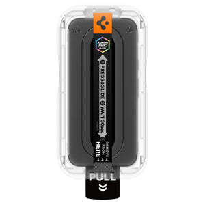 Spigen Pixel 10a Screen Protector GLAS.tR EZ Fit Pro (2P) view 2