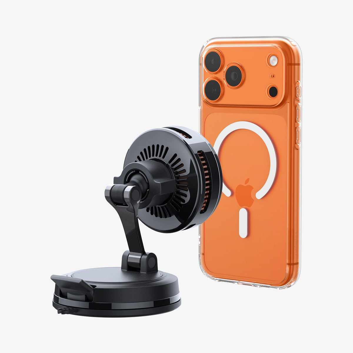 Spigen Universal Dashboard Wireless Charger – PLT100 (MagFit) — fit, construction or installation view 2