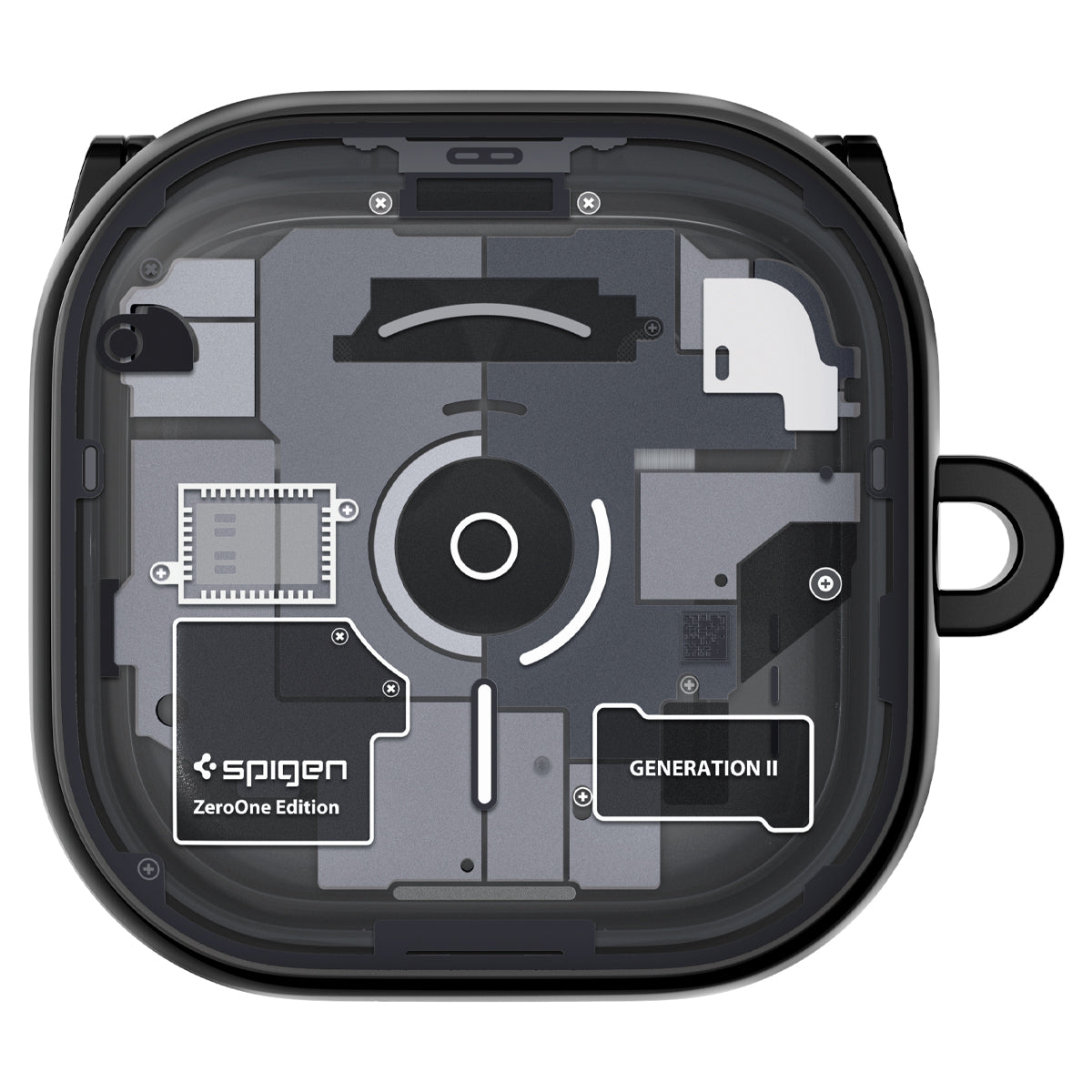 Spigen Galaxy Buds 4 Pro / Galaxy Buds 4 Case Ultra Hybrid Zero One view 2
