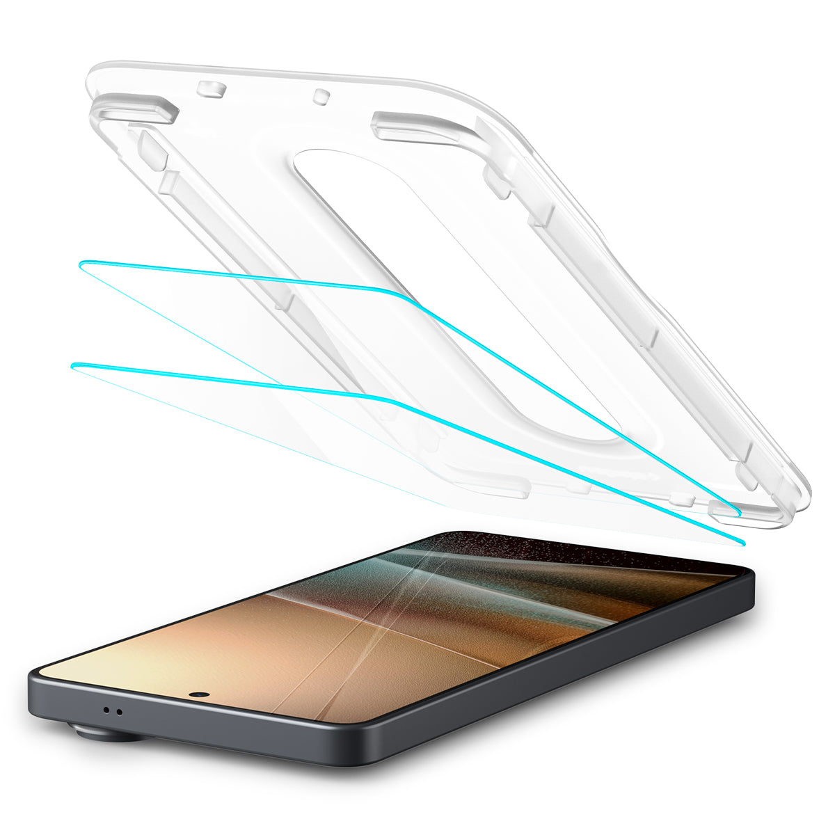 Spigen Galaxy S26 Ultra Screen Protector Glas.tR EZ Fit Pro (Anti-Reflection) (2 Pack) view 6