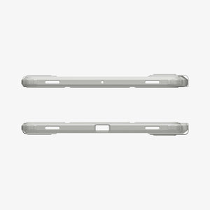 Galaxy Tab S11 Ultra Hybrid Pro gray case with precise port and speaker cutouts