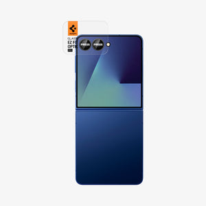 Spigen Galaxy Z Flip 8 Camera Lens Protector Optik Pro EZ Fit - Black - image 3