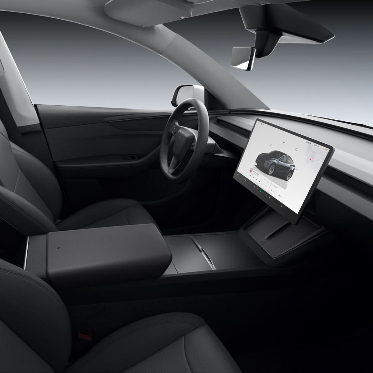 Black Spigen TO261JH Tesla Model Y Juniper charging pad cover feature view 6