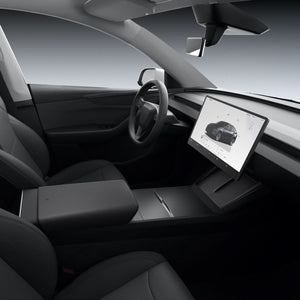 Black Spigen TO261JH Tesla Model Y Juniper charging pad cover feature view 6