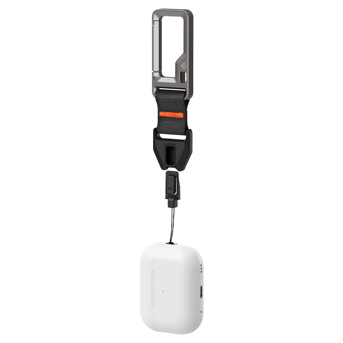 Spigen AirPods Pro 3 / 2 Lanyard with Carabiner Strap Black view 17