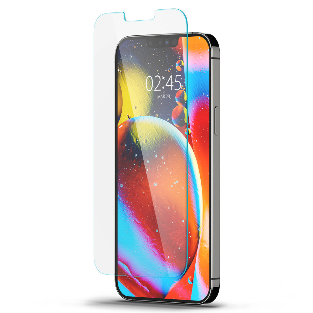 Spigen iPhone 14 / 13 Pro / 13 Screen Protector GLAS.tR EZ Fit view 2