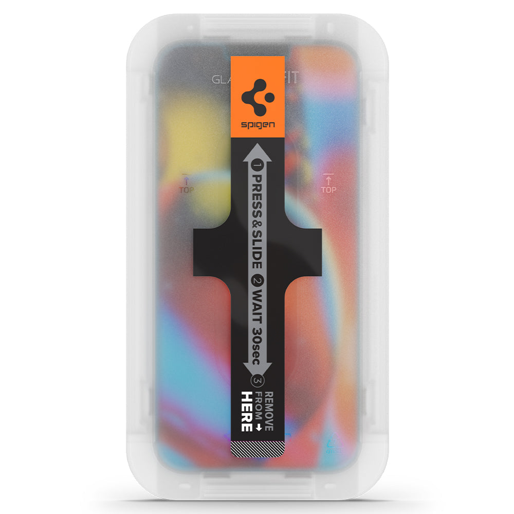 Spigen iPhone 14 Plus / 13 Pro Max Screen Protector GLAS.tR EZ Fit Screen Protector view 9