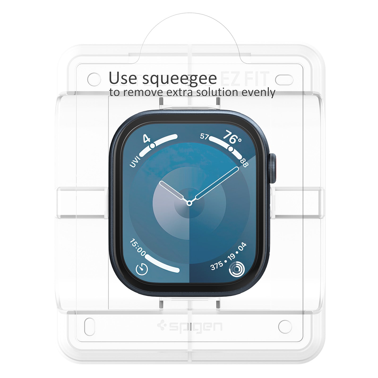 Spigen Apple Watch 11/10 Series Screen Protector EliteShield EZ Fit (2 Pack) view 4