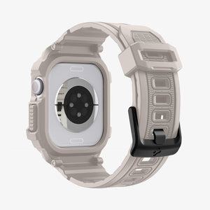 Spigen Apple Watch Series 11 and 10 46mm Rugged Armor Pro 2 in Dune Beige – back