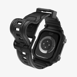 Spigen Apple Watch Series 11 and 10 46mm Rugged Armor Pro 2 in Matte Black – inside band