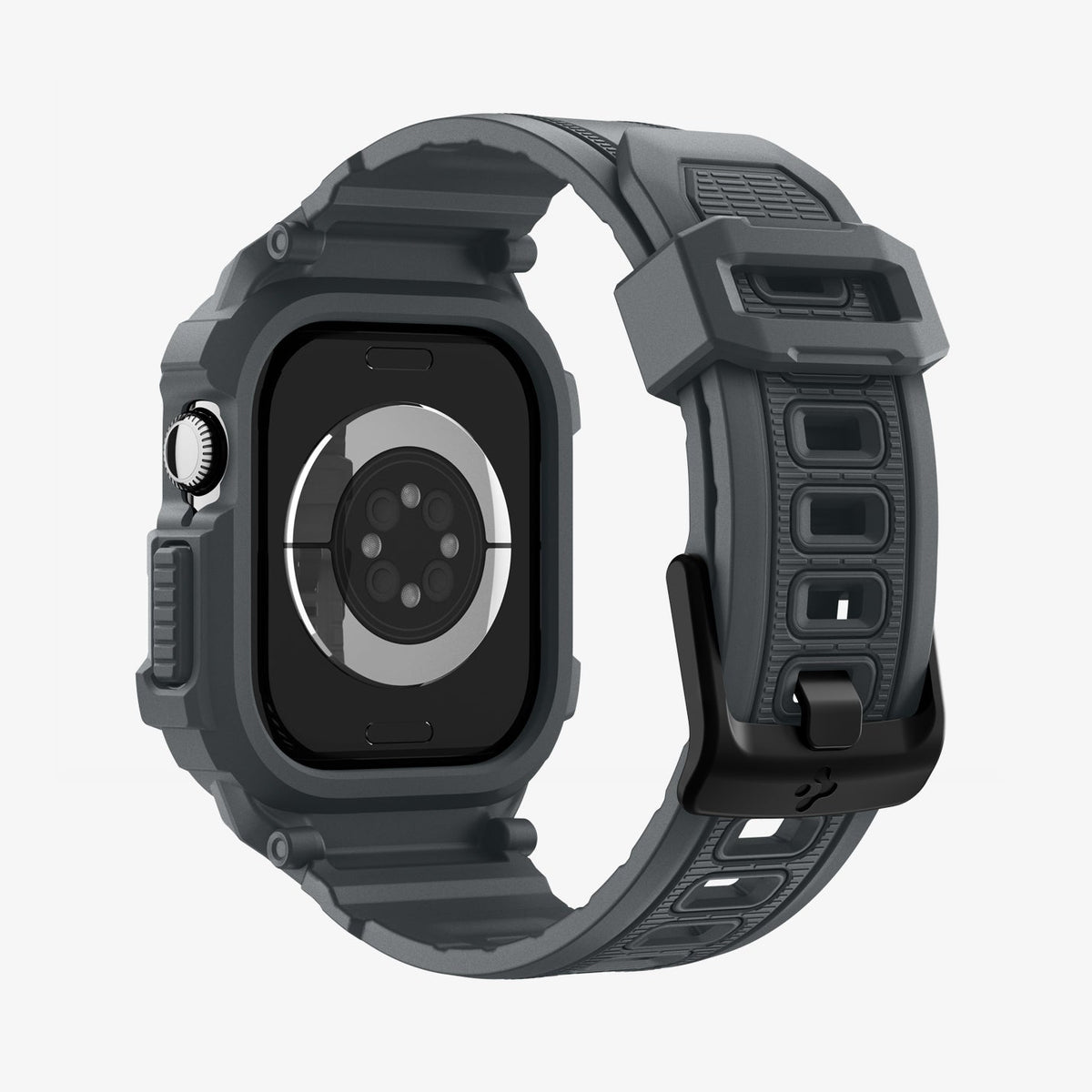 Spigen Apple Watch Series 11 and 10 46mm Rugged Armor Pro 2 in Dark Gray – back