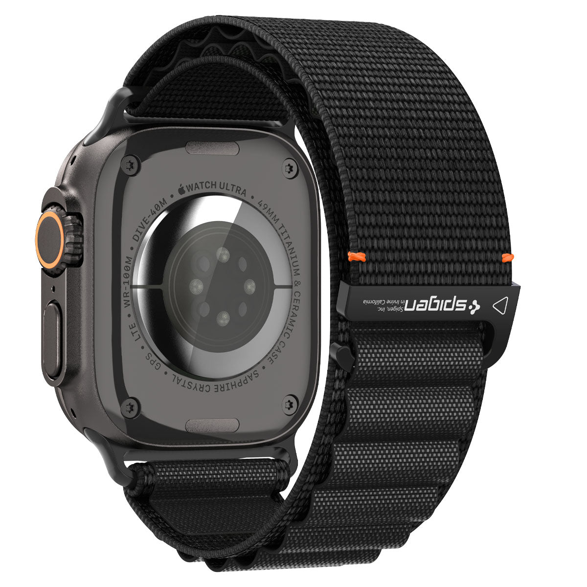 Spigen Apple Watch Band WBF1 Watch Band Compatible with Ultra 3/2/1 (49mm), Series 11/10 (46mm), 9/8/7 (45mm), 6/5/4