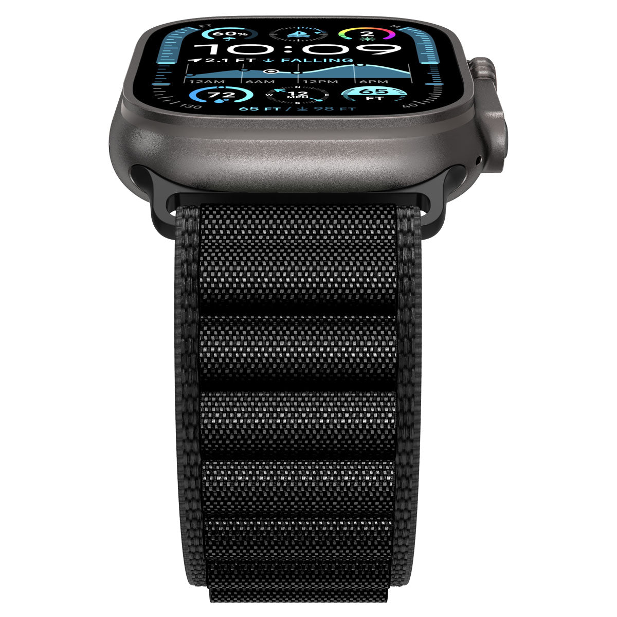 Spigen Apple Watch Band WBF1 Watch Band Compatible with Ultra 3/2/1 (49mm), Series 11/10 (46mm), 9/8/7 (45mm), 6/5/4