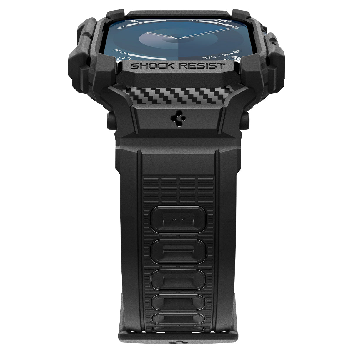 Spigen Apple Watch 11/10 Series Case+Band Case Rugged Armor Pro view 5
