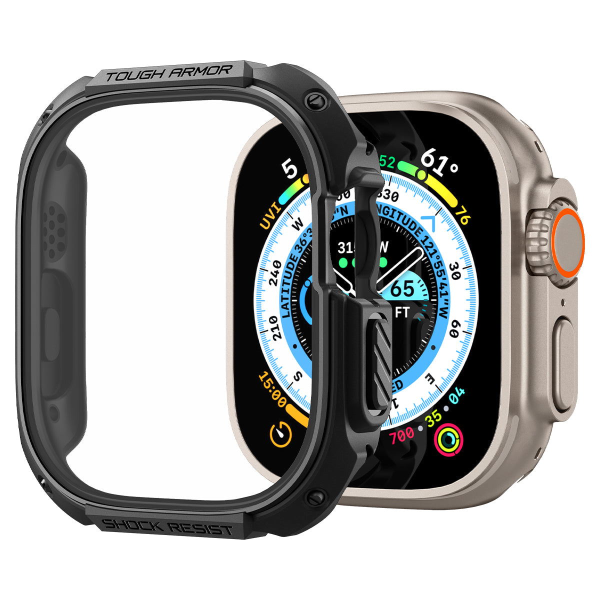 Spigen Apple Watch Ultra 3/2/1 (49mm) Case Tough Armor view 3