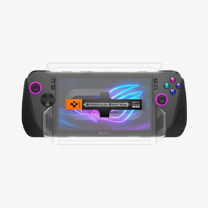 Spigen Glas.tR EZ Fit tray and clear screen protector for ROG Ally X