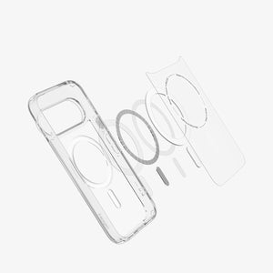 Spigen Ultra Hybrid MagFit Case for Pixel 11 Pro - Clear White - image 3