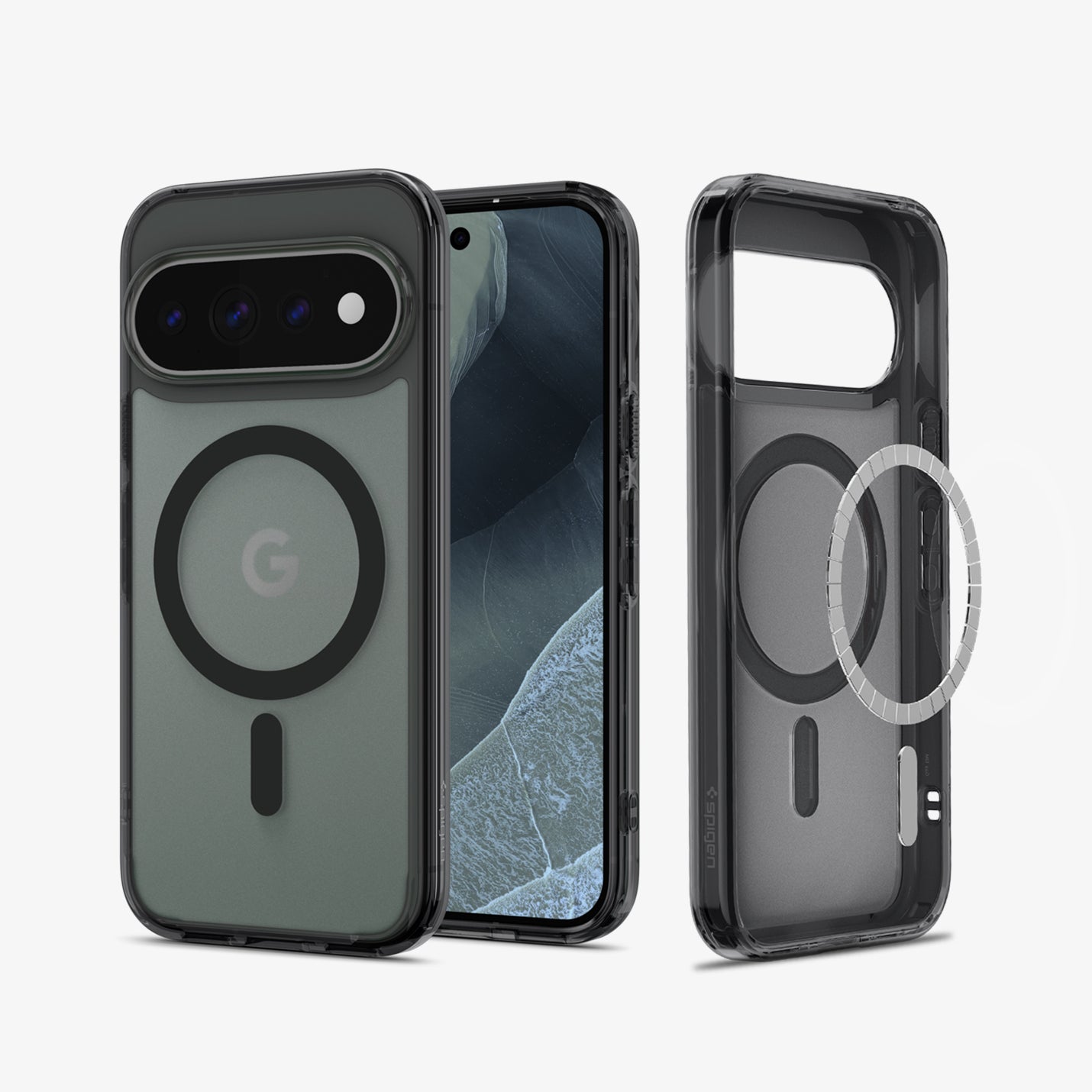 Spigen Ultra Hybrid MagFit Case for Pixel 11 Pro XL - Frost Black - image 2