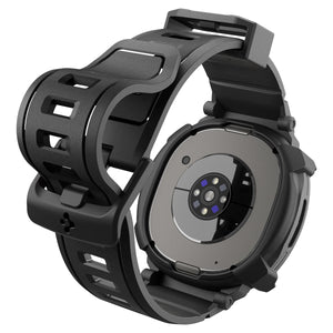 Spigen Galaxy Watch 8 Classic (46mm) Case + Case Rugged Armor Pro view 9