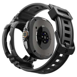 Spigen Galaxy Watch 8 Classic (46mm) Case + Case Rugged Armor Pro view 2
