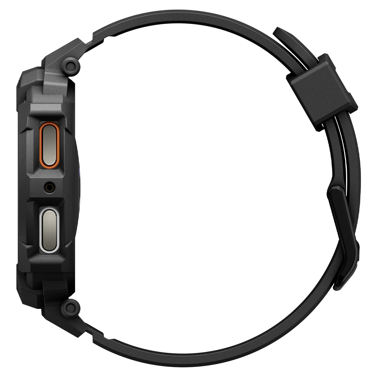 Spigen Galaxy Watch 8 (44mm) Case + Case Rugged Armor Pro view 5
