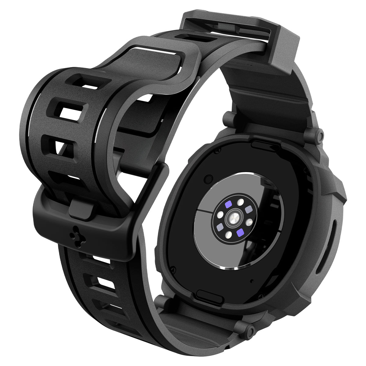 Spigen Galaxy Watch 8 (44mm) Case + Case Rugged Armor Pro view 10