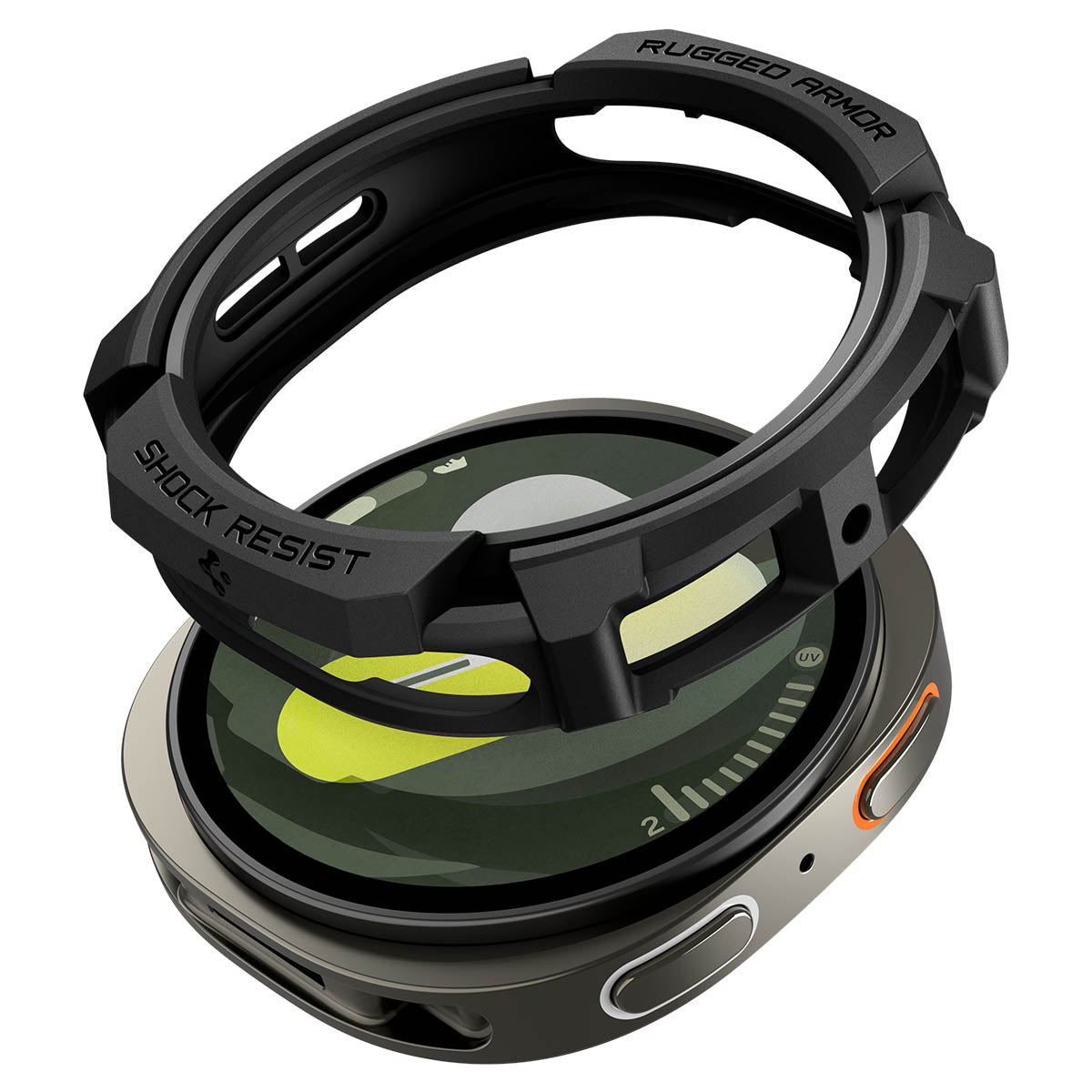 Spigen Galaxy Watch 8 (44mm) Case Rugged Armor view 2