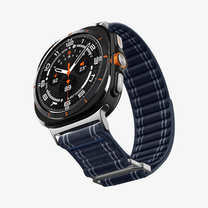 Spigen Galaxy Watch Ultra 2 & Ultra 47mm Band - WBF0 - Navy - white background detail image 3