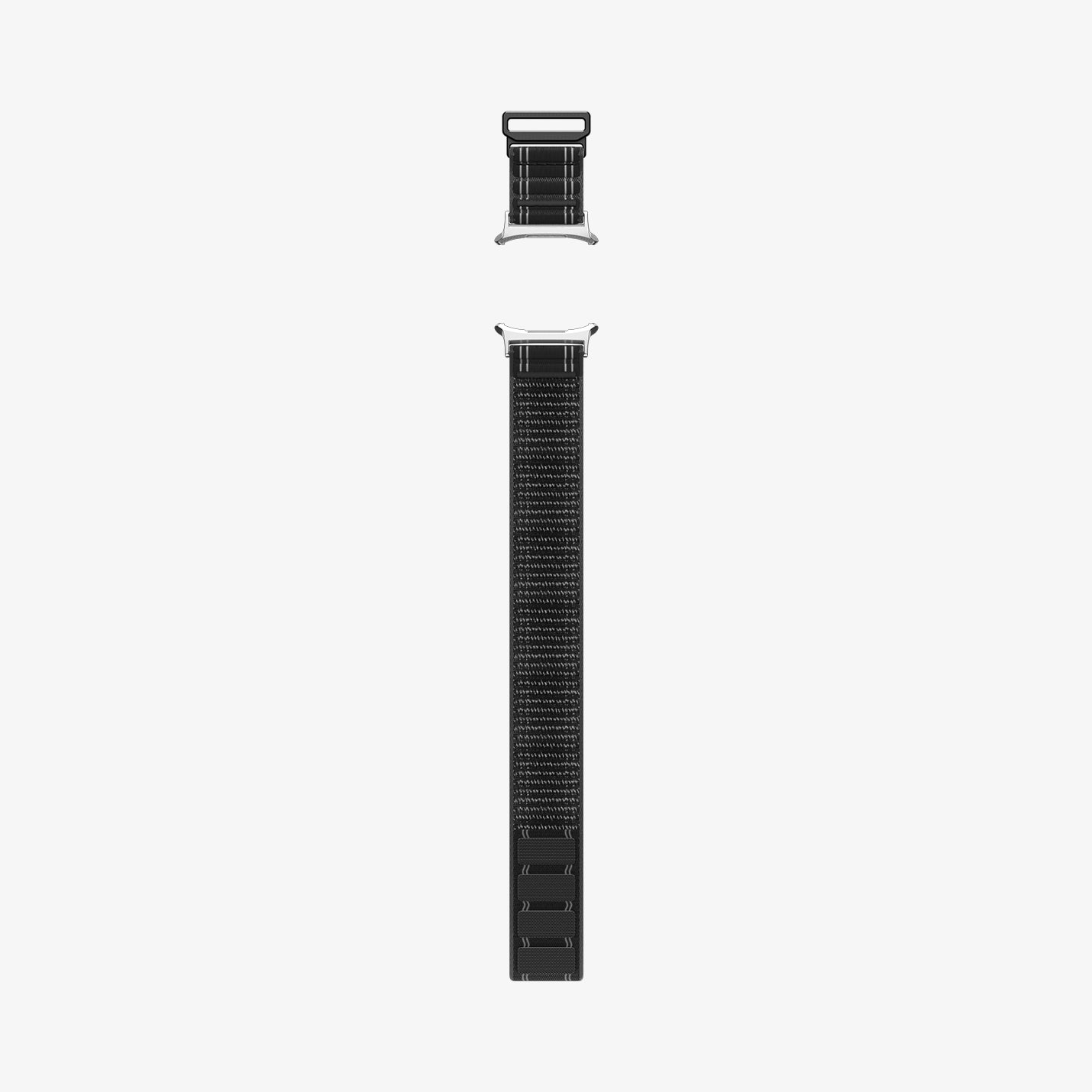 Spigen Galaxy Watch Ultra 2 & Ultra 47mm Band - WBF0 - Black - white background detail image 2