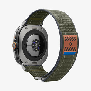 Spigen Galaxy Watch Ultra 2 & Ultra 47mm Band - WBF0 - Green - white background detail image 5