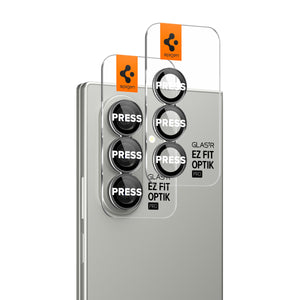 Spigen Galaxy Z Fold 7 Lens Protector Optik Pro EZ Fit HD (2P) Lens Protector view 7