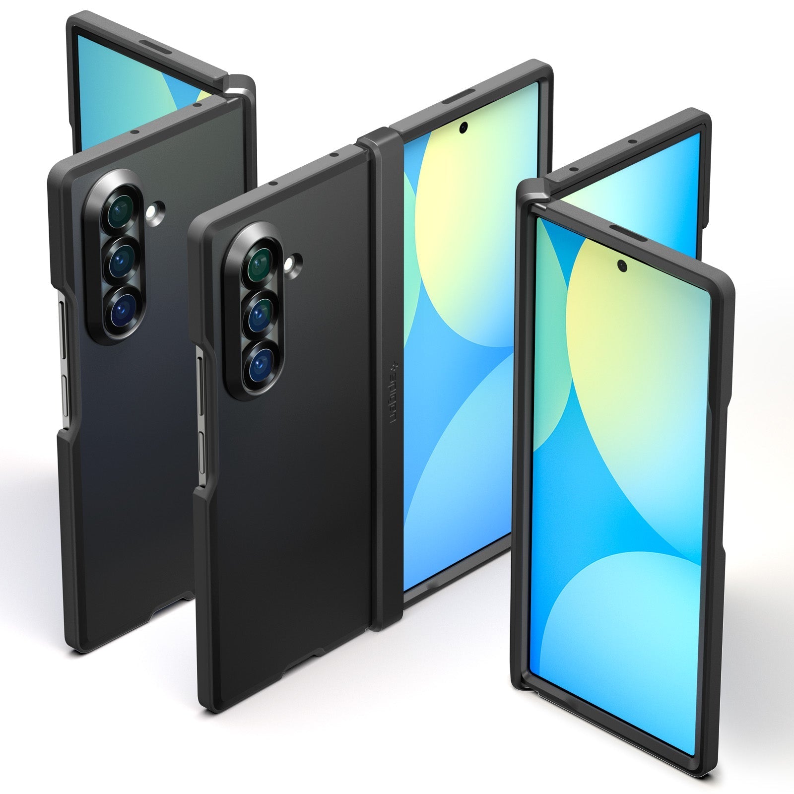Spigen Galaxy Z Fold 7 Case Tough Armor Pro (MagFit) view 2